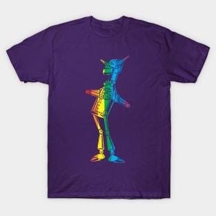 Tin Woodman Vertical Rainbow T-Shirt